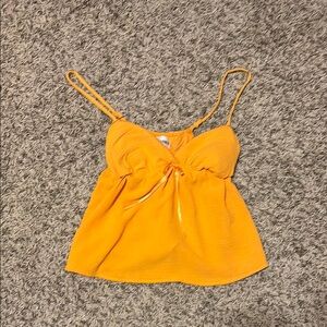Vibrant Orange Women's Top